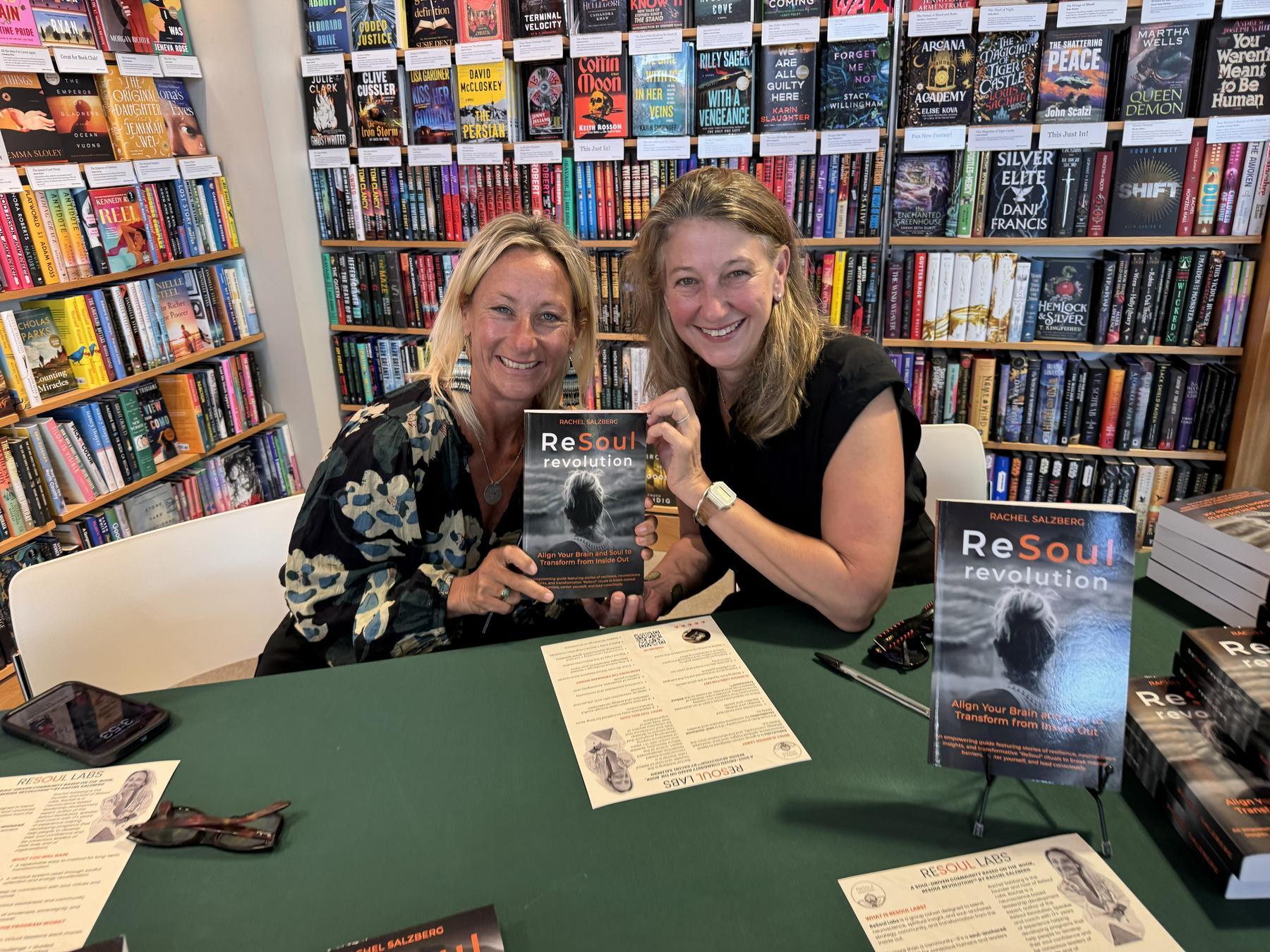Rachel Salzberg at Book Signing Event