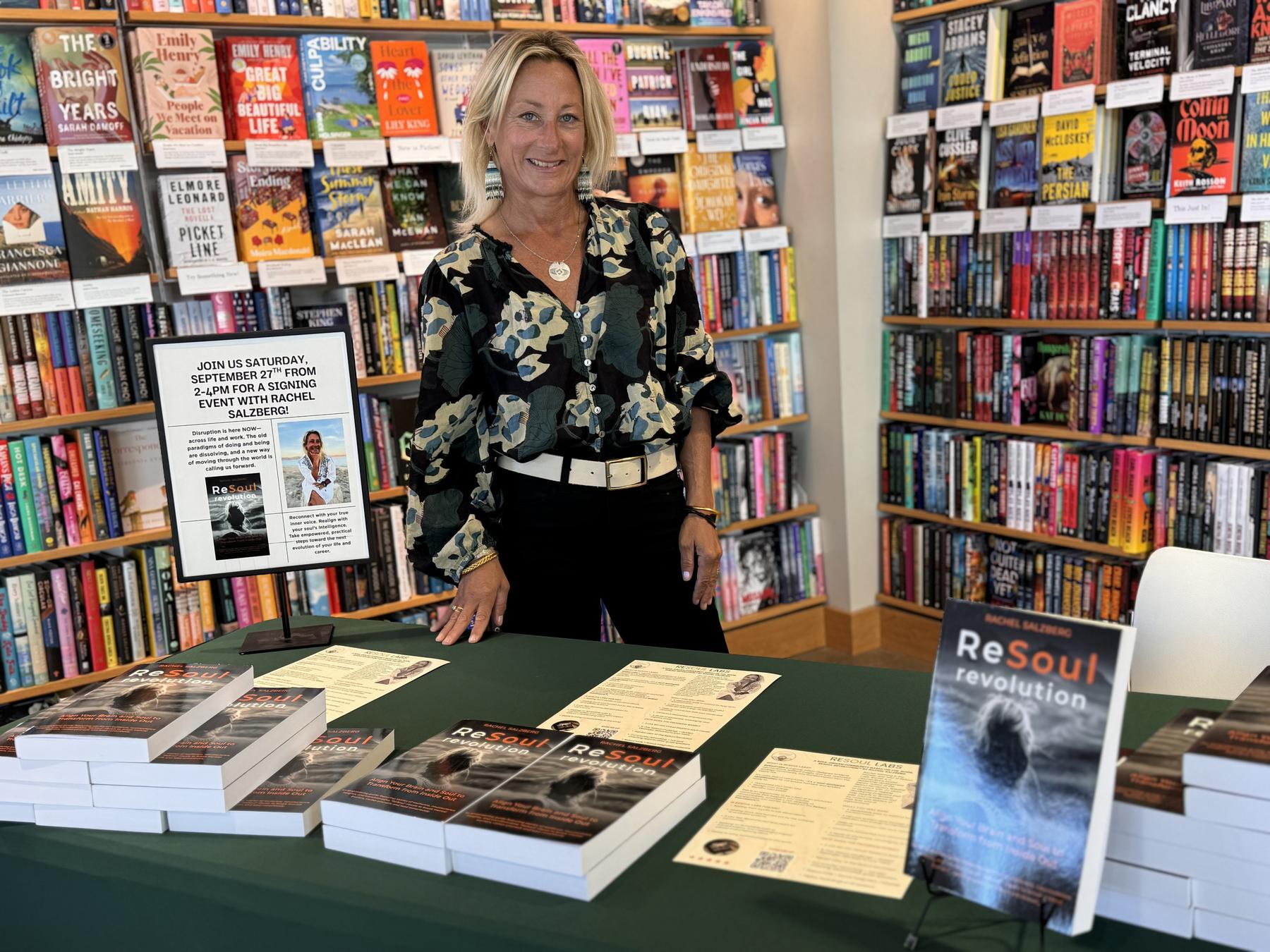 Rachel Salzberg at Bookstore Event